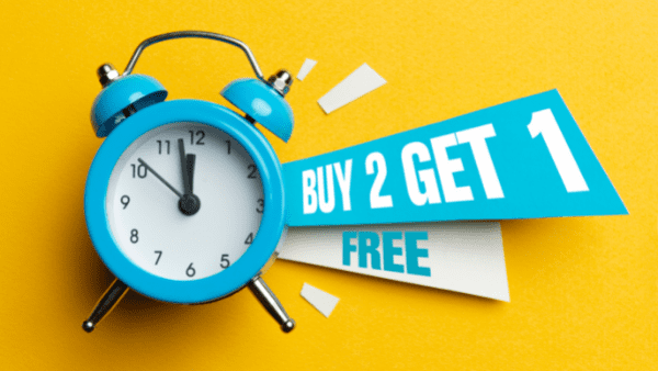 Buy 2 Get 1 Free