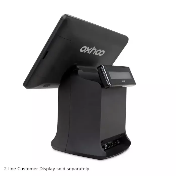 OXHOO ZEO EPOS System with 2-line Customer Display