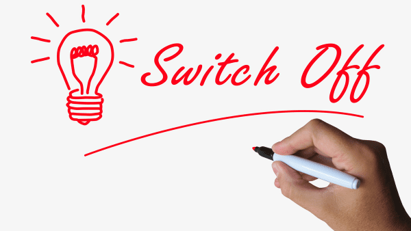 Switch off energy efficiency