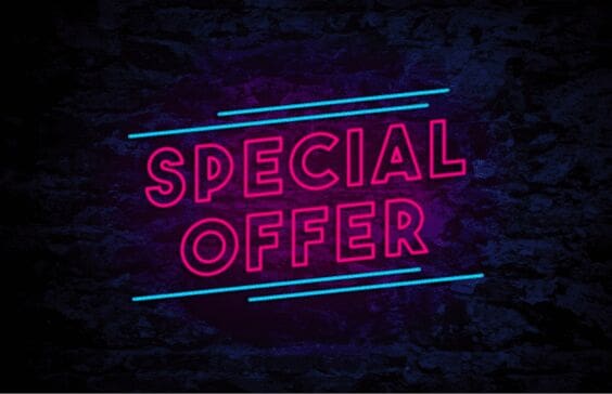 Special pricing