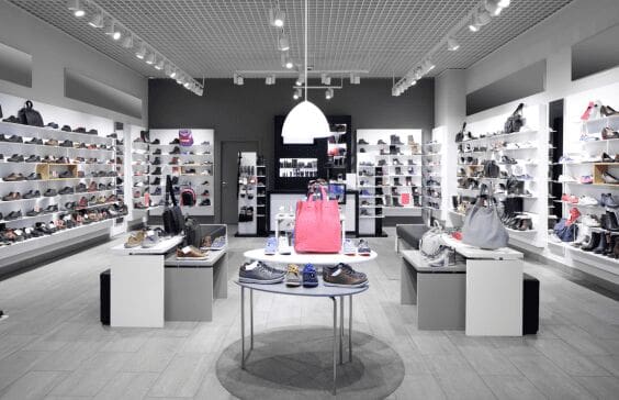 Clean organised store customer experience