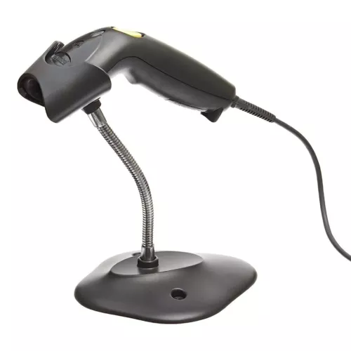 Zebra LS1203 Barcode Scanner Black with Stand