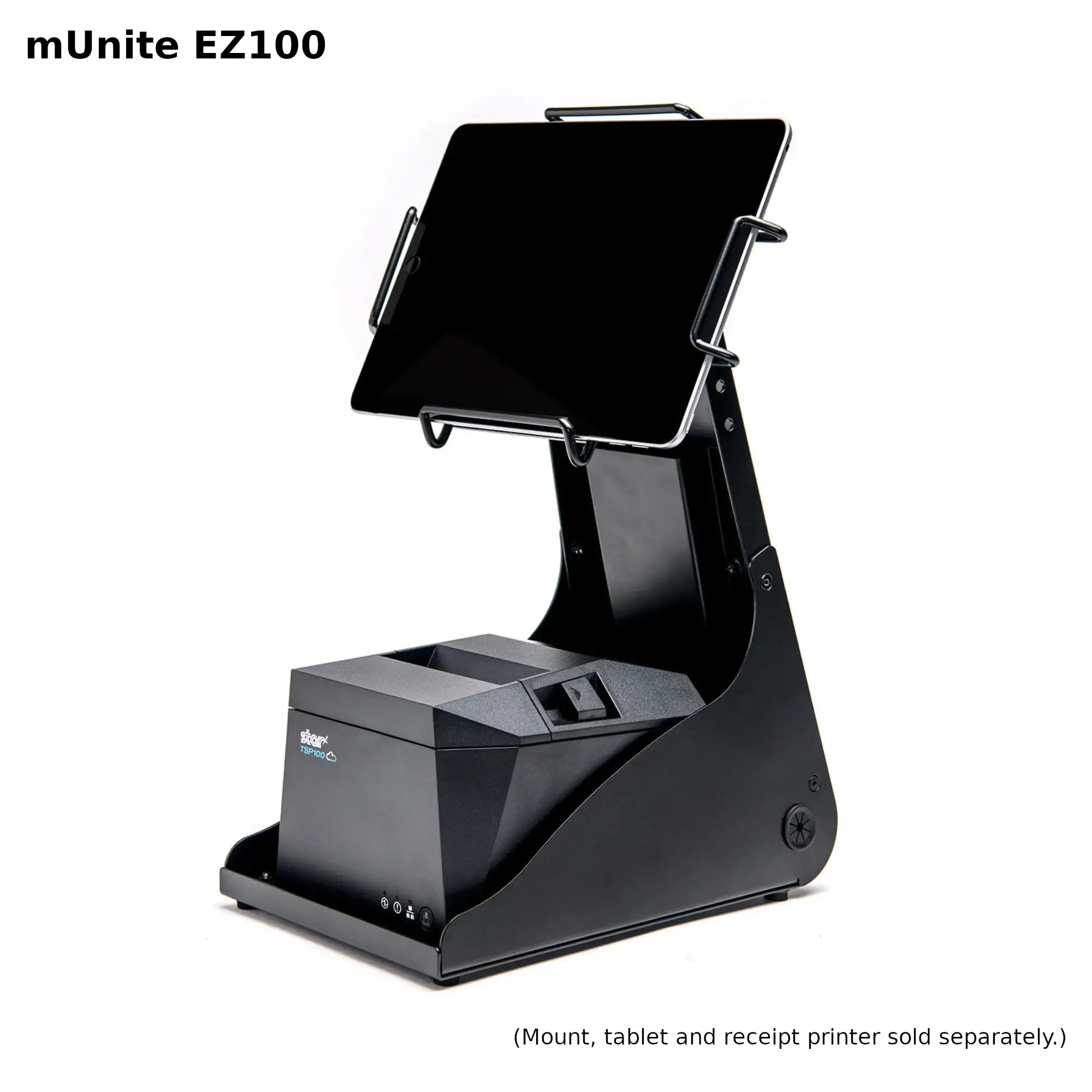 Star Micronics mUniteEZ100 Black Tablet Stand