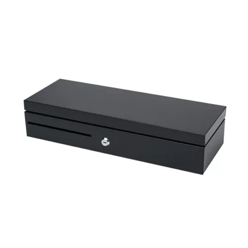 Partner Tech FT-465 Flip Top Cash Drawer Black Closed