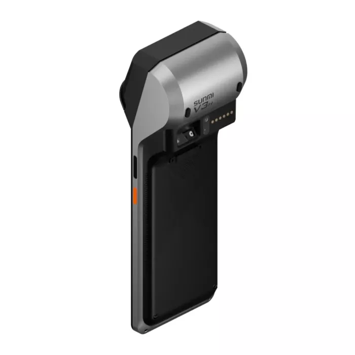 SUNMI V3H Handheld POS Terminal Back Left