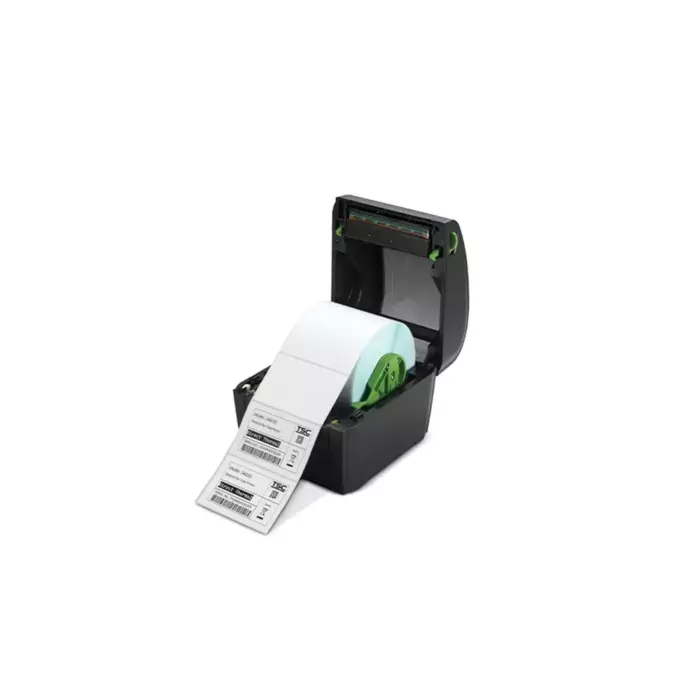 TSC DA210/220 Thermal Label Printer Open with Roll