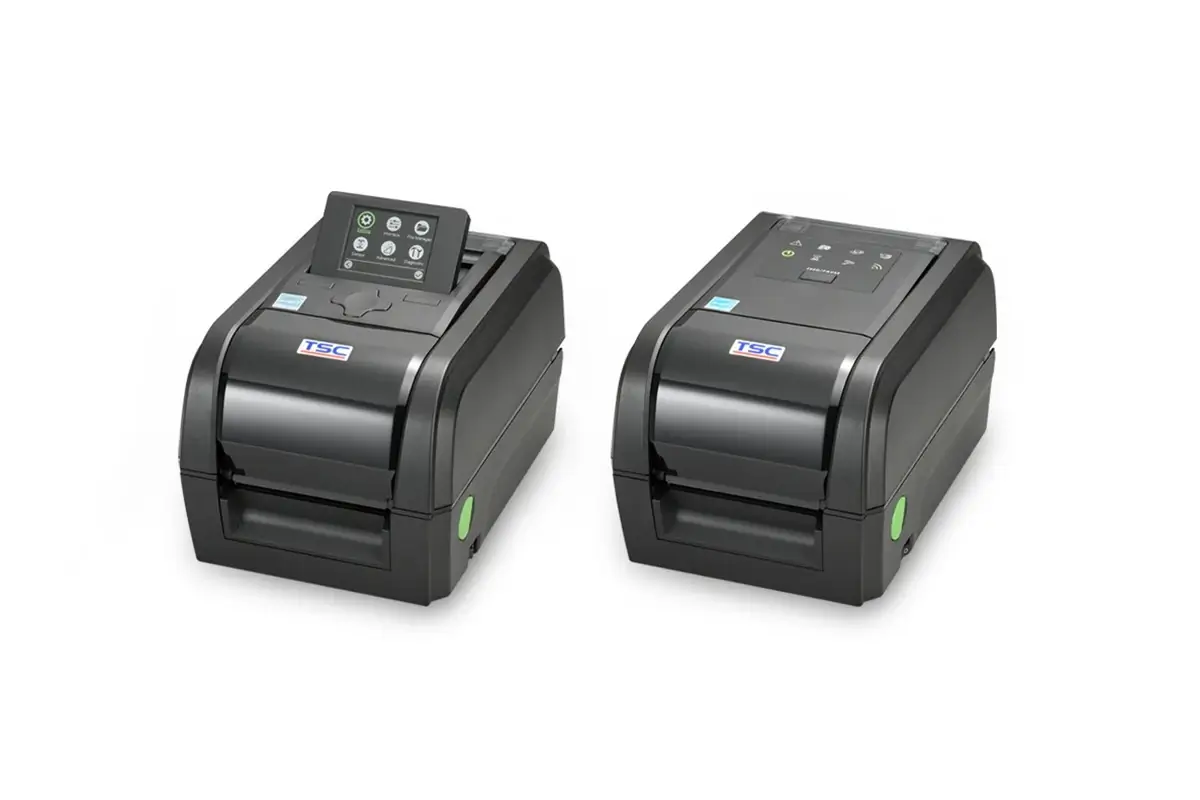 TSC TX210 Series Thermal Label Printer Both Screens RMS
