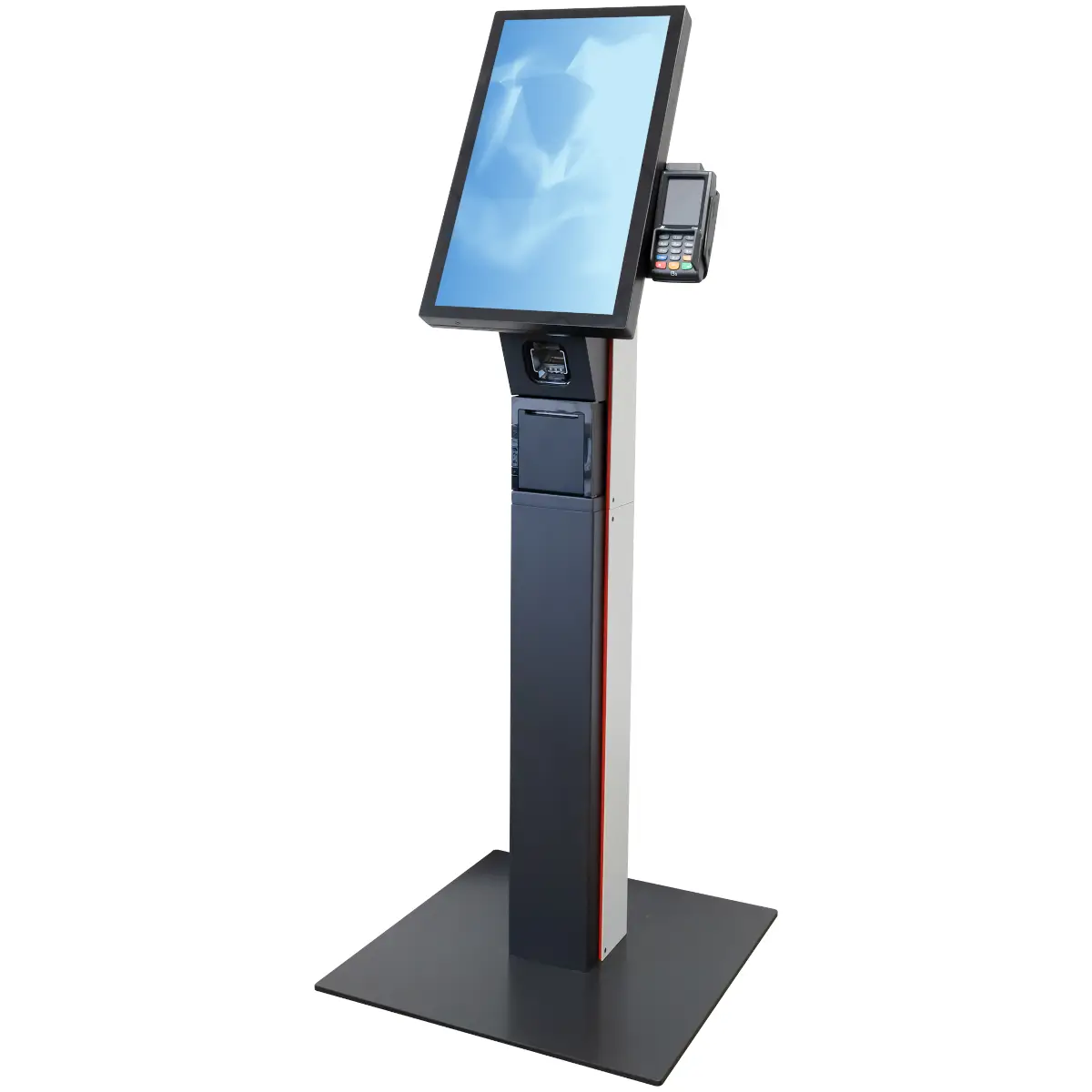 Advantech-Aures Krystal Kiosk System Standalone with Ground Base Portrait