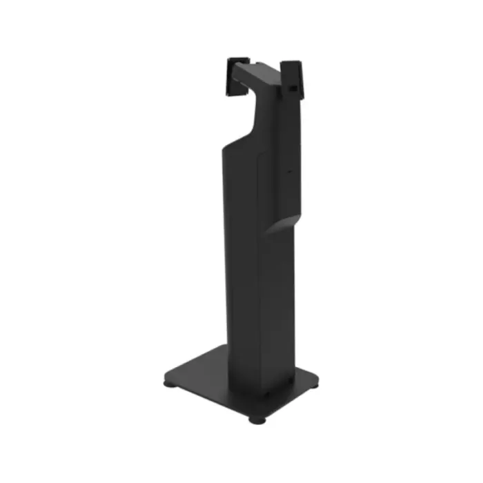 Havis SC-2000 Pedestal Kiosk Stand for Zebra KC50 Dual Display Left Angle