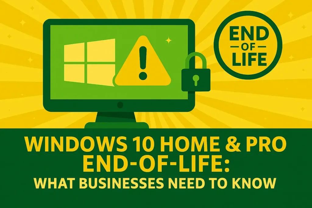 Windows 10 Home & Pro End-of-Life: What Businesses Need to Know