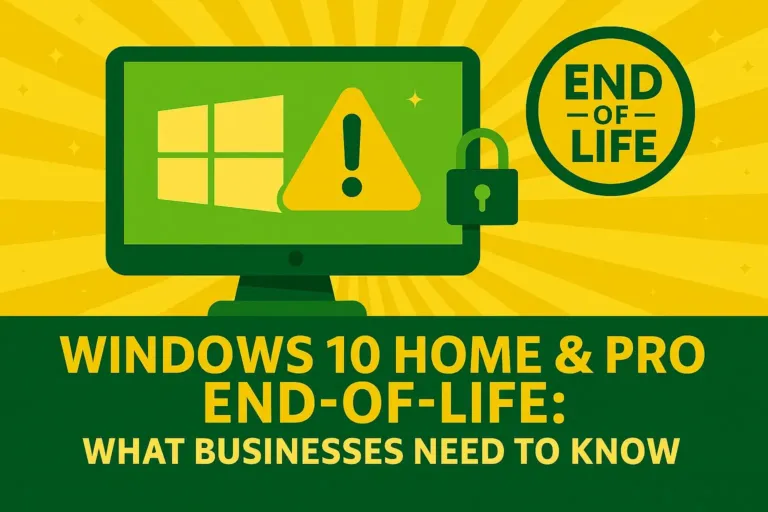Windows 10 Home & Pro End-of-Life: What Businesses Need to Know