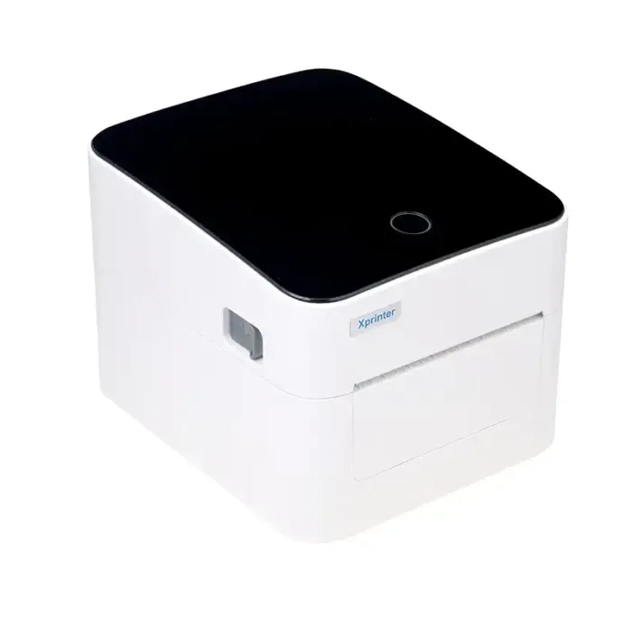 Xprinter XP-421B Label Printer Angled