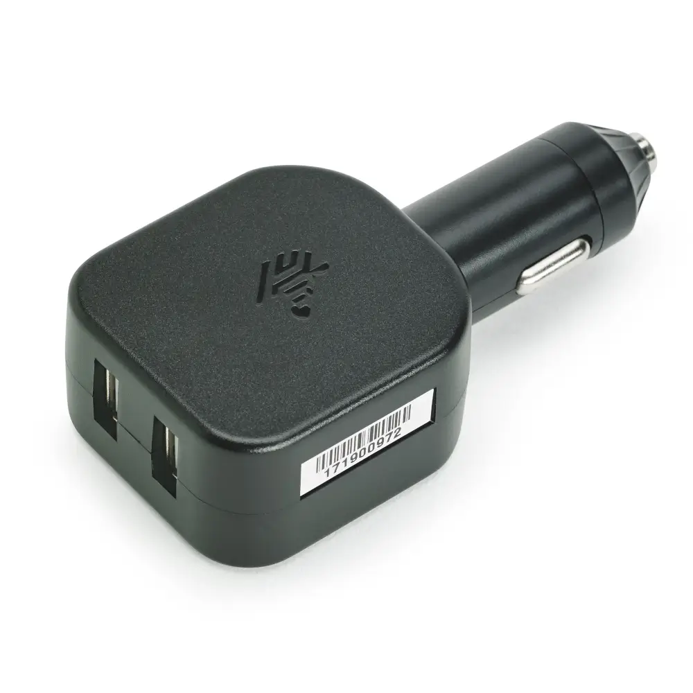 Zebra Cigarette Lighter USB Adapter
