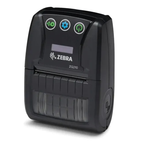 Zebra ZQ210 Mobile Printer Left