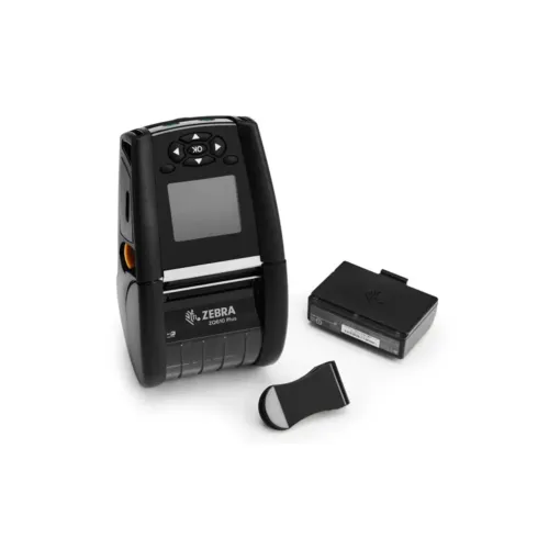 Zebra ZQ610 Plus Front With Accessories