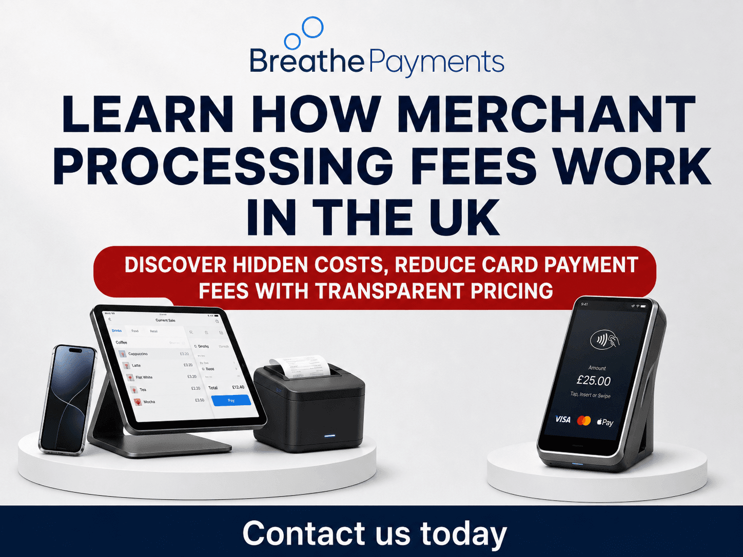 merchant processing fees UK breakdown