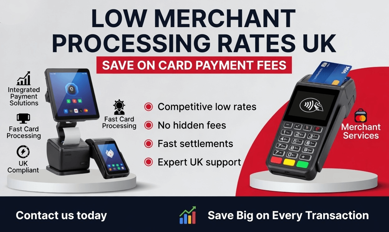 Low rate UK merchant processing