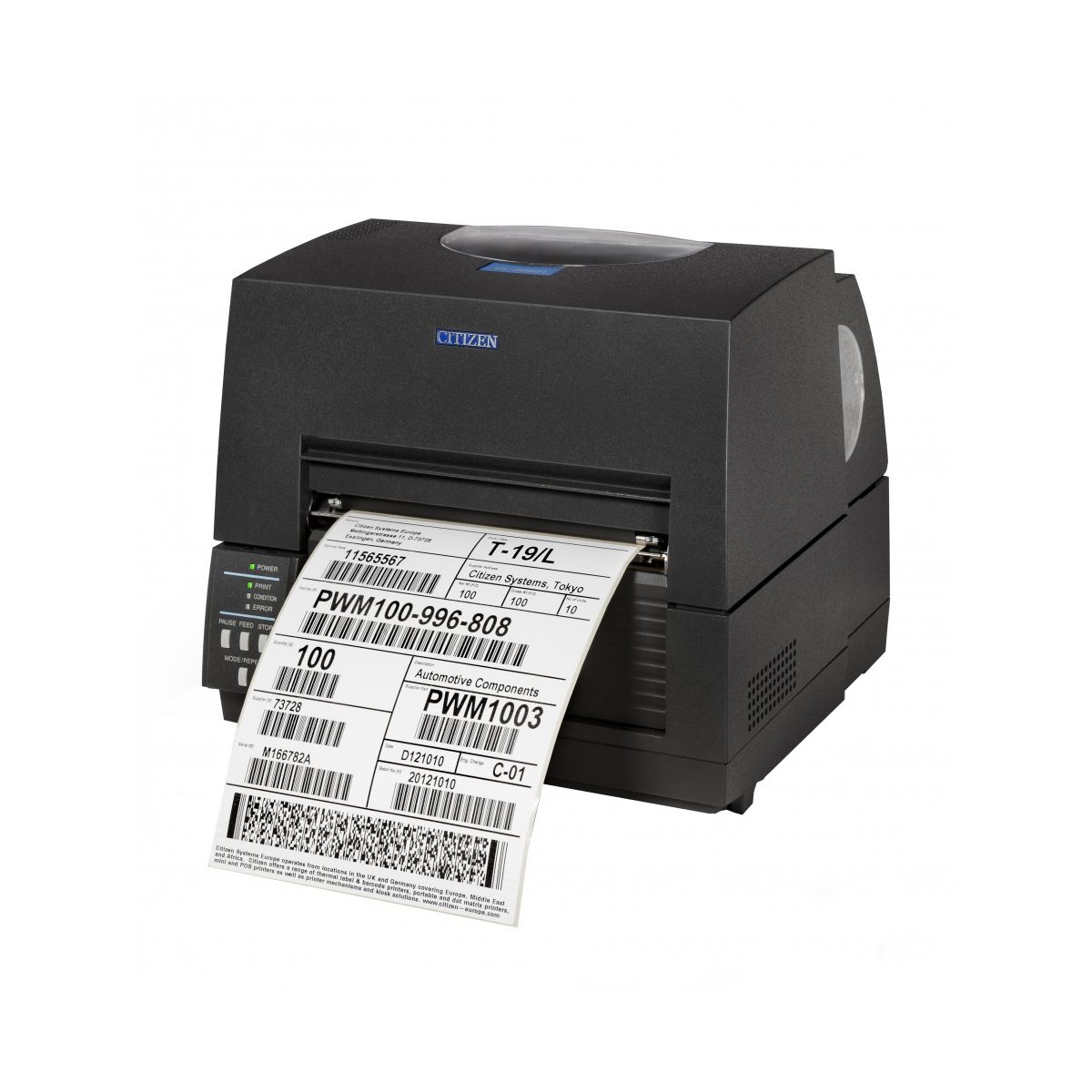 Citizen CL-S6621 203 dpi desktop label printer