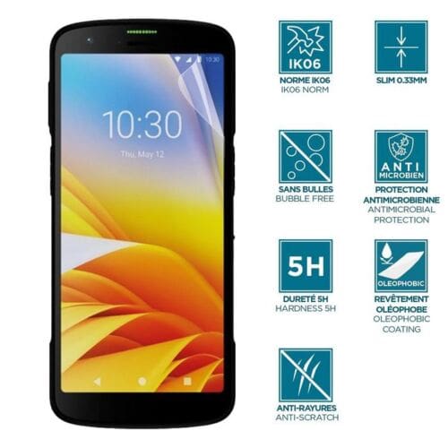 Mobilis IK06 Screen Protector for Zebra TC22 / TC27 - 036302