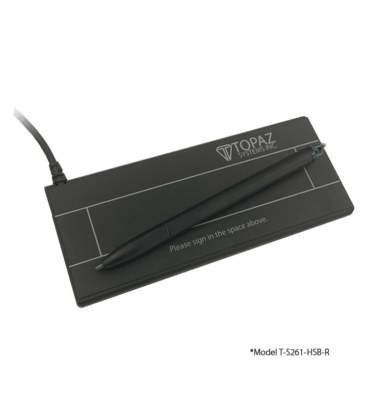 Topaz SignatureGem 1 by 5 USB electronic signature pad
